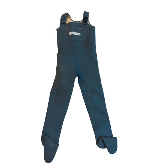 Hodgman Neoprene Chest Waders Green Fishing Hunting Size M Waterproof EUC - Picture 1 of 6